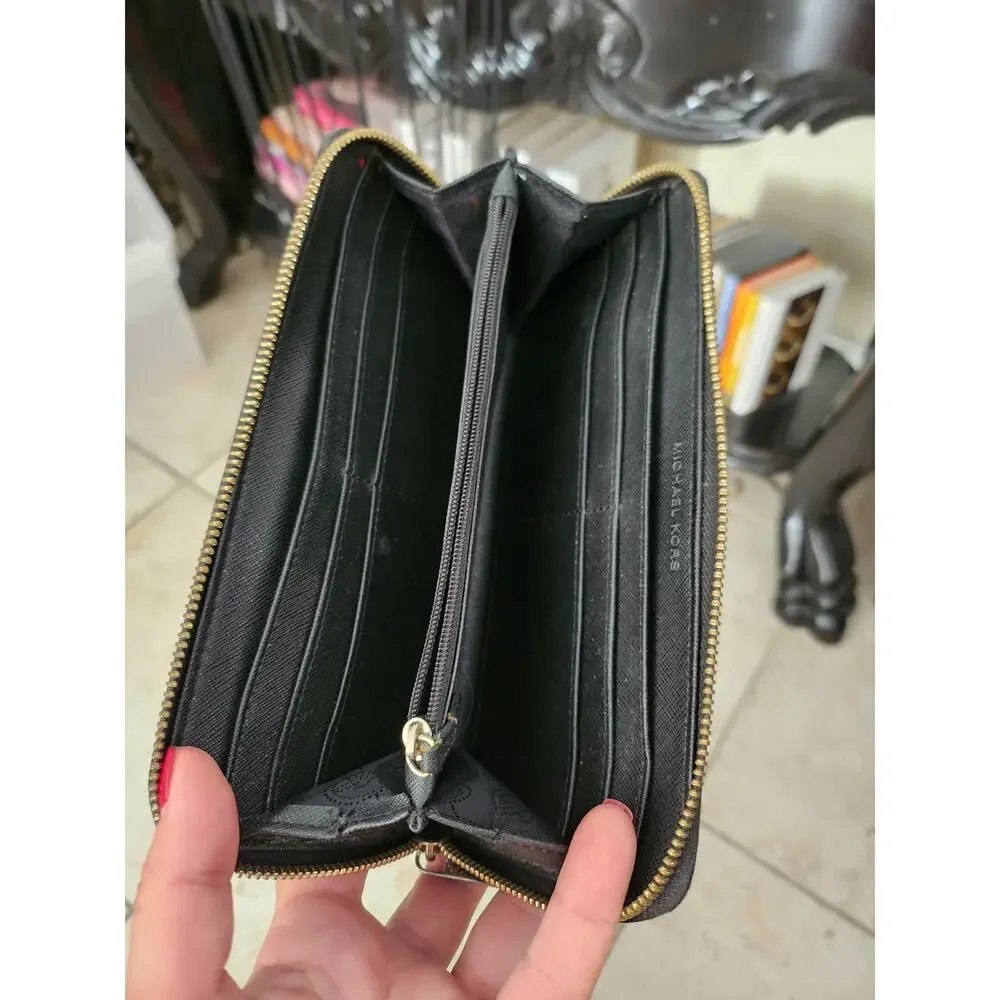 Michael Kors zip around wallet